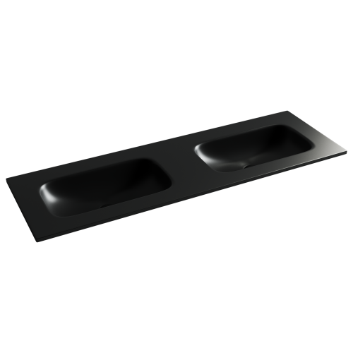 Раковина из сантехнического фарфора Ceramica Nova GRACE CN7022MBwx 140х50 накладная цвет черный